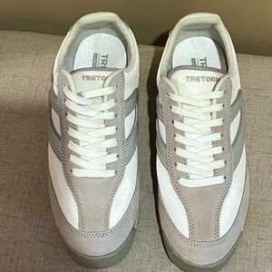 TRETORN Women's Rawlins Lace-Up Sneakers in White/cream, Size M7/W5.5